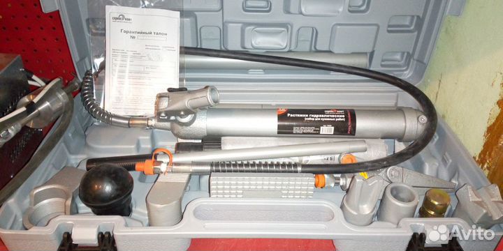 Растяжка гидравлическая, 10 т, набор из 12 пр