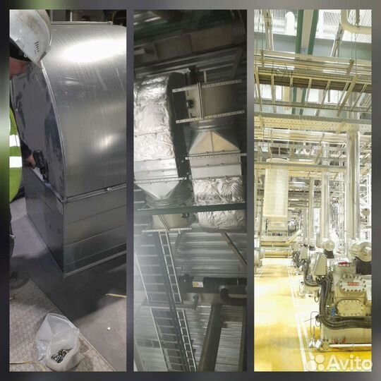 Изготовление, монтаж, чистка вентиляции, дымоходов