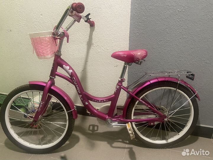 Велосипед детский для девочки 6-7 лет