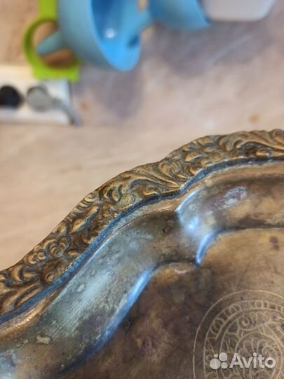 Поднос старинный