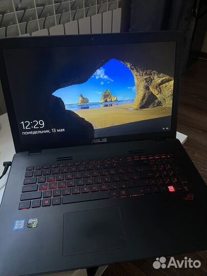 Игровой ноутбук asus