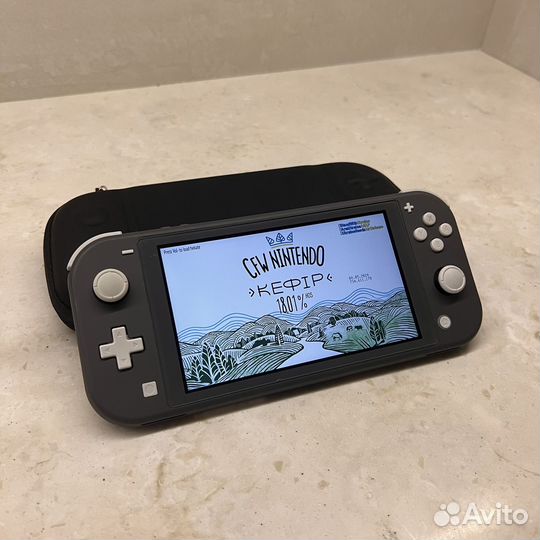 Прошитый Nintendo Switch Lite 64 gb