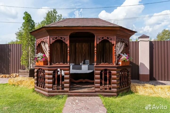 Беседка в аренду с мангалом