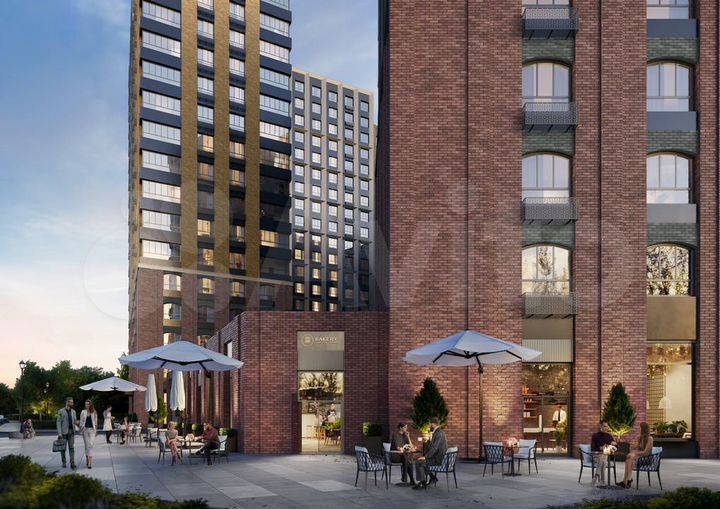 3-к. квартира, 85,4 м², 13/20 эт.