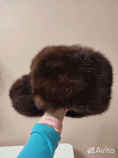 Мужская шапка ушанка