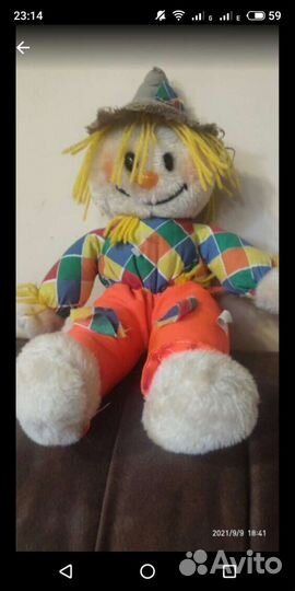 Тряпичная кукла Ретро