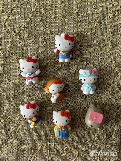 Игрушки фигурки Hello Kitty Пушин