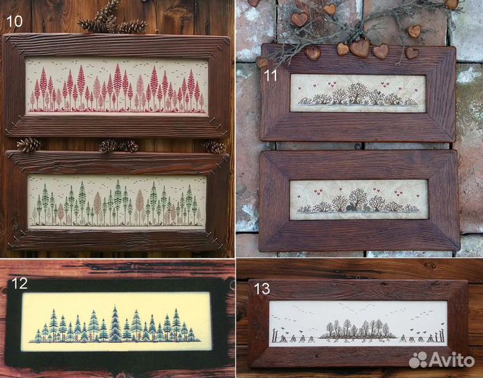 Редкие схемы вышивки крестом