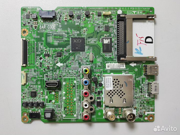 Материнская плата к телевизору LG 32LF550U