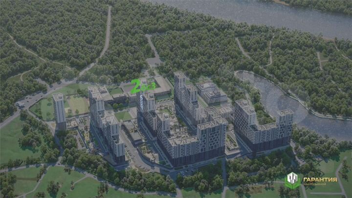 Квартира-студия, 22,8 м², 7/16 эт.