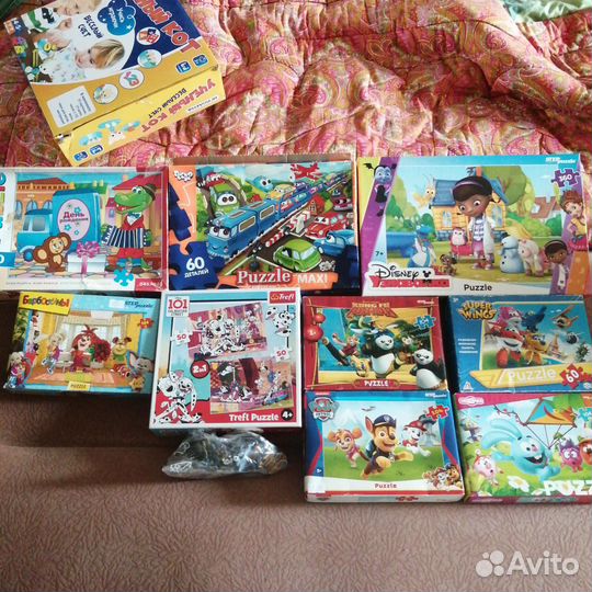 Пазлы 10шт