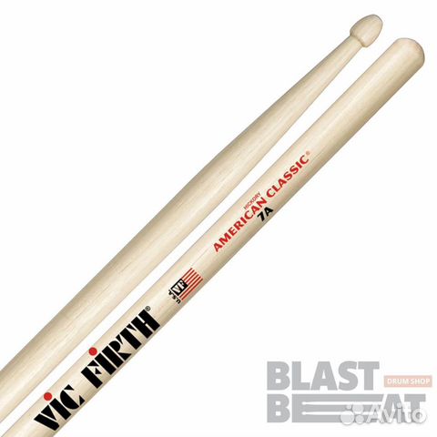 Барабанные палочки Vic Firth 7A Орех (7A)