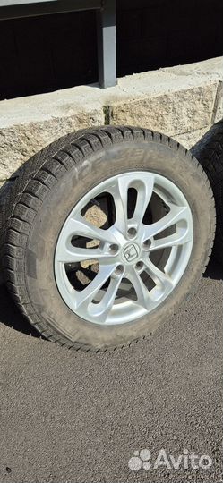 Комплект зимних колес r16 для honda