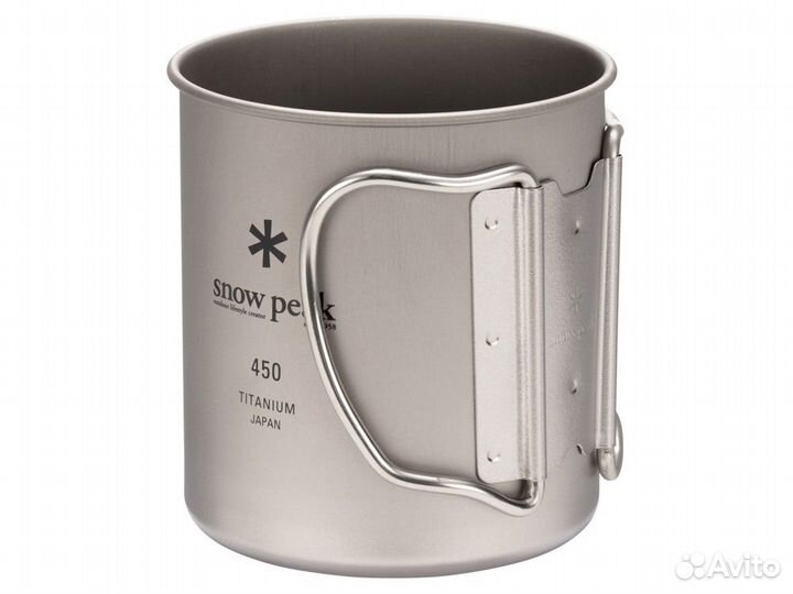 Кружка титановая Snow Peak Titanium Mug 450 MG-143