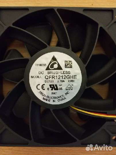 Вентилятор(кулер) для асика