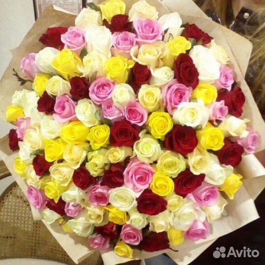 Букет роз микс 31 51 101