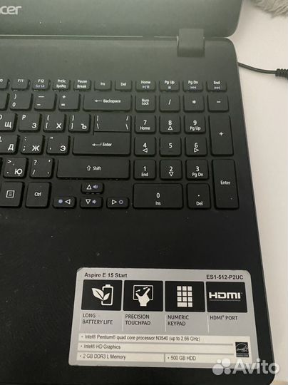 Ноутбук Acer Aspire E 15 Start