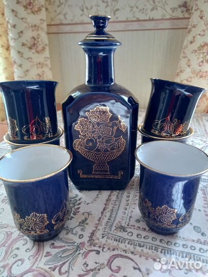 Синяя посуда cobalt СССР