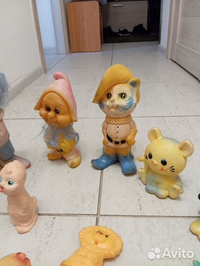 Резиновые игрушки СССР