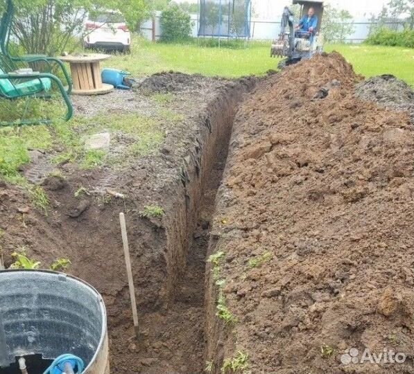 Услуги мини экскаватора