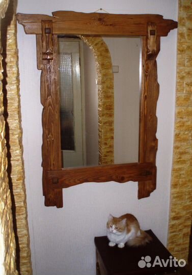 Зеркала ручной работы из дерева