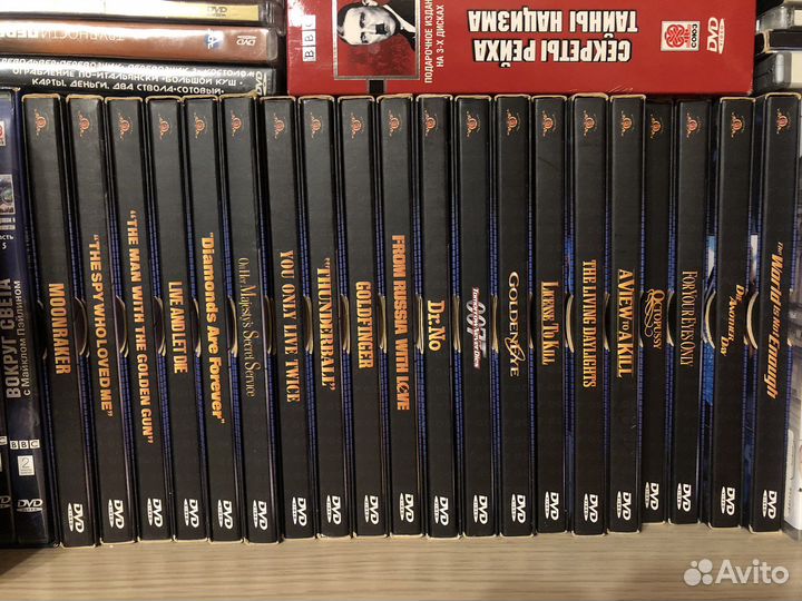 Коллекция DVD о Джеймсе Бонде