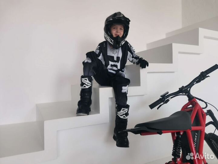 Костюм детский для мотокросса эндуро мотоцикла