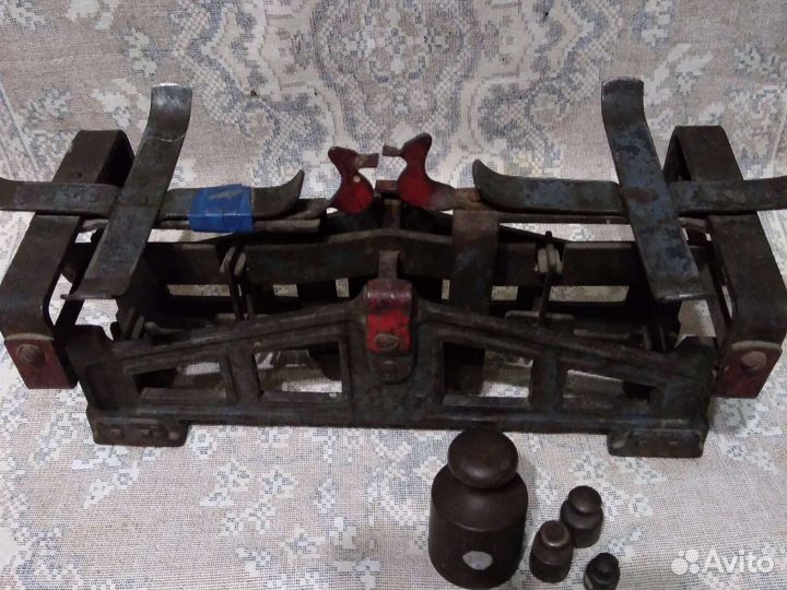 Весы Уточки рыночные с гирями