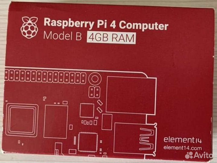 Raspberry pi 4 4gb новый