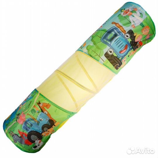 Детский игровой тоннель Синий Трактор Играем вмес