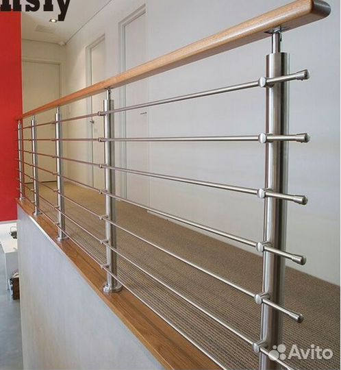 Стеклянные перила