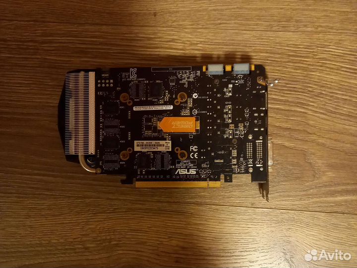 Видеокарта gtx 760-DC2OC-2GD5 с доп охлодением