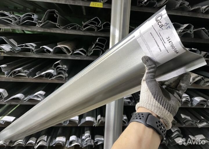 Порог левый BMW 5 E34 1987-1995(1мм)