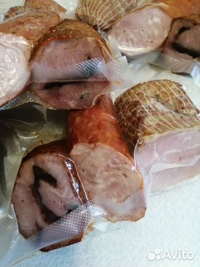 Грудинка, сало копчёное