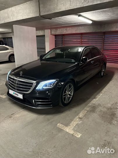 Mercedes-Benz S-класс 2.9 AT, 2018, 130 000 км