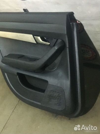 Обшивка двери задняя левая Audi A6 C6