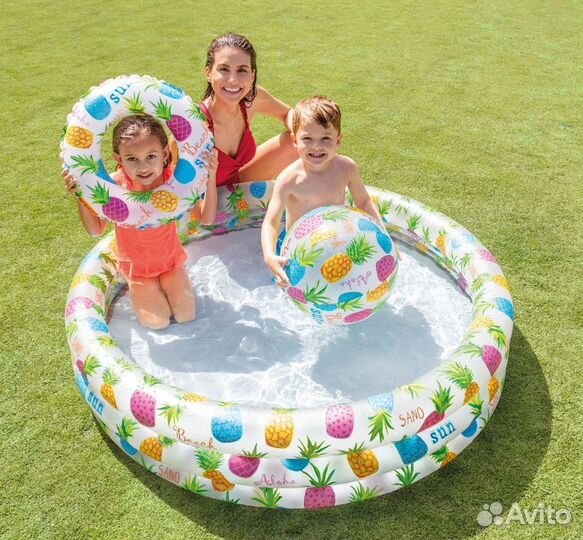 Детский бассейн Intex 132*28 см