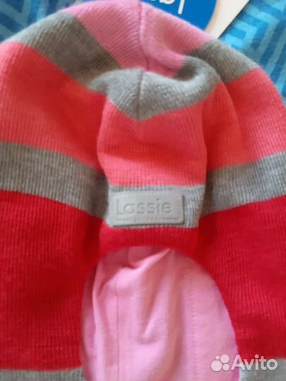 Шапка шлем lassie новая 46р