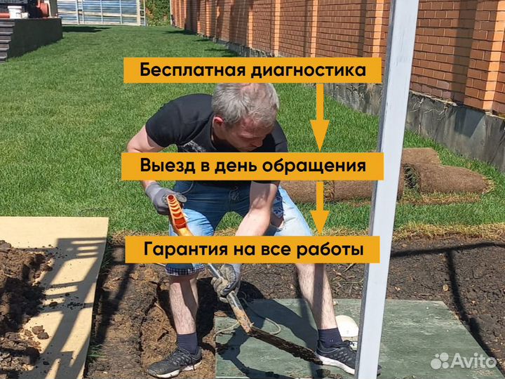 Обслуживание септиков и ремонт септиков