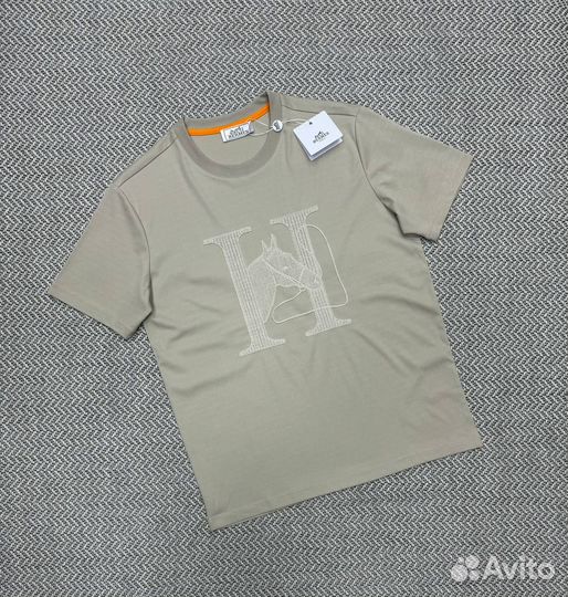 Мужская футболка hermes