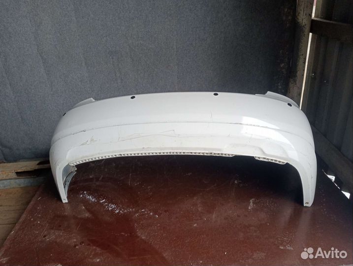 Бампер задний volkswagen polo 5 дорест