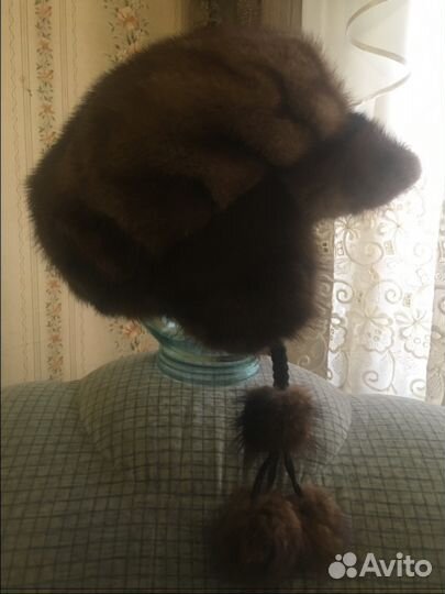 Шапка норковая