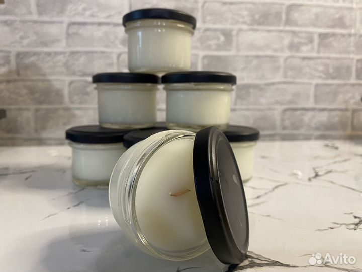 Эко свечи из соевого воска