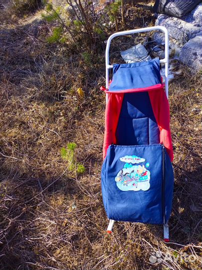 Детские санки с колесами