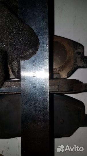 Колодки передние Санта Фе 581012WA70