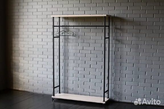 Вешалка для одежды напольная лофт