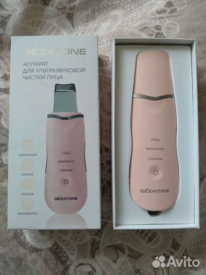 Аппарат для ультразвуковой чистки лица gezatone