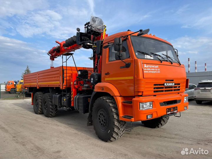 КамАЗ 43118 с КМУ, 2023