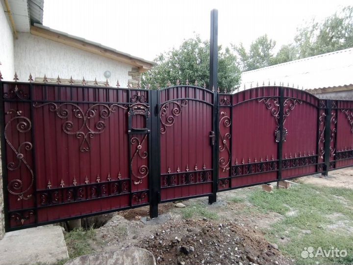 Навесы,ворота,забор