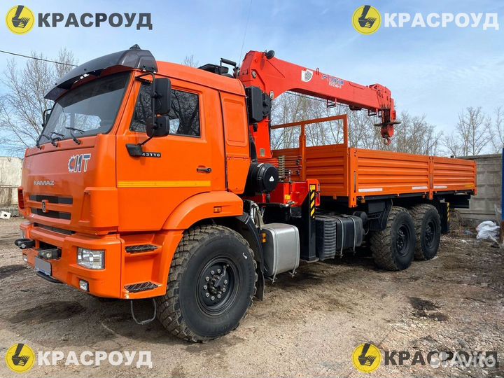 КАМАЗ 43114 с КМУ, 2022